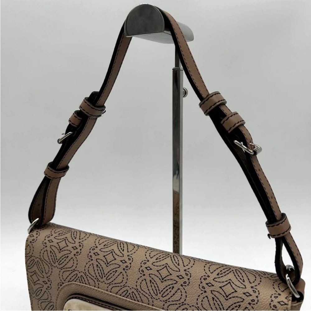 Loewe Beige Patterned Shoulder Bag - image 2